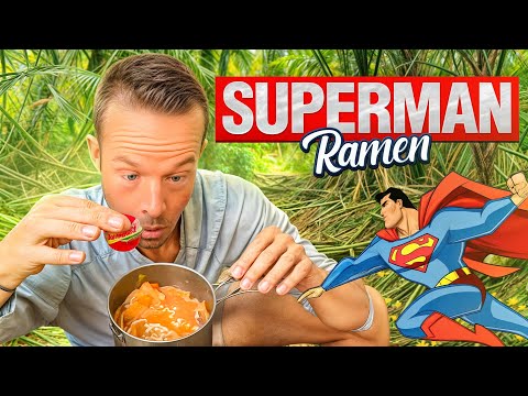 SUPERMAN Ramen | easy backpacking meal recipe
