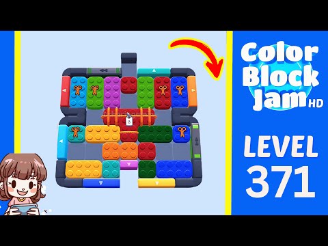 Color Block Jam Level 371 Solution Walkthrough