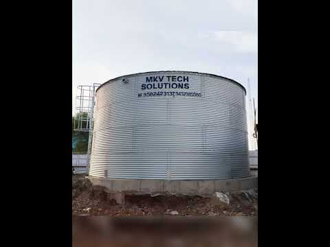 Zincalume steel water tank, more than 50000 l