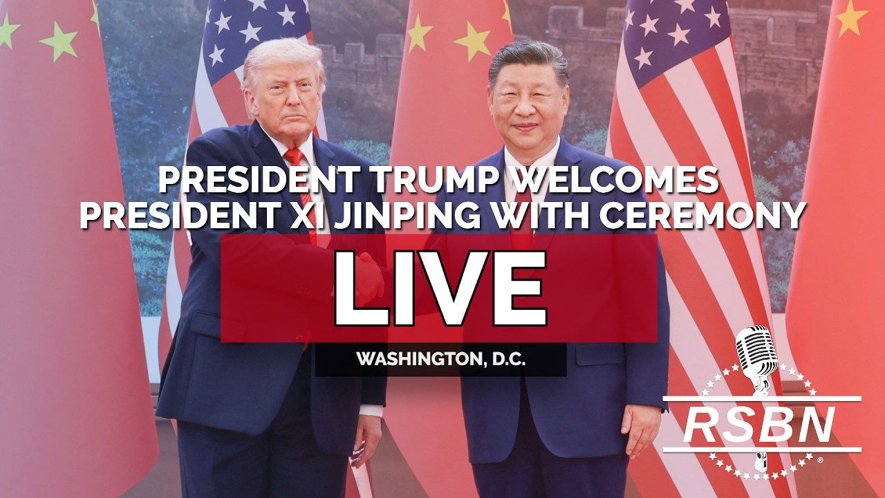 LIVE: President Trump Welcomes President Xi Jinping with Grand Arrival Ceremony - 09/23/26