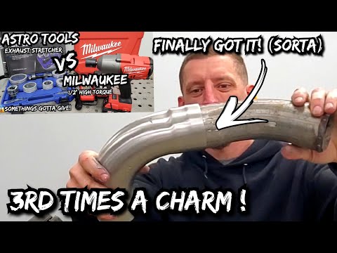 Astro Tools Exhaust Stretcher Vs. Stainless Steel Exhaust Pipe
