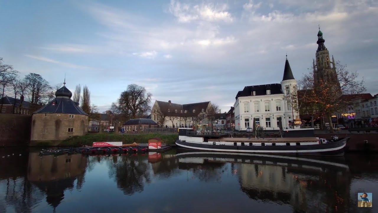 Immersive street-level walking tour through Breda Grote Markt, Netherlands, showcasing authentic urban landscapes, local architecture, and the vibrant atmosphere of the city's neighborhoods