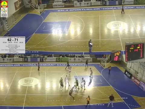 "U" Cluj vs. BC Timba Timisoara - Jan 31, 2015 Full Game
