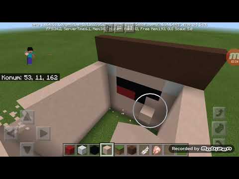 Minecraft noob kafa evi yaptım