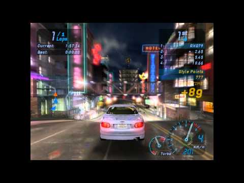 NFSU - gameplay - part 29 - RACE 23 - hard difficulty