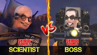 Scientist Skibidi Toilet vs G-Man | Hindi |