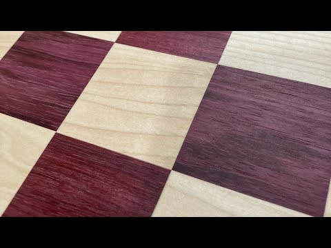 Purple Wood? Chess Board Build