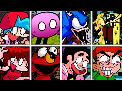 BLUE BALLED but Every Turn a Different Character Sings 🎶⚡ (FNF Pibby Corrupted)