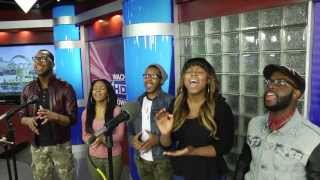 Gospel recording group LIVRE sings live on Good Day Columbia