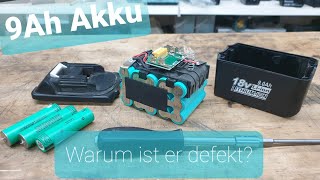 Reparatur 9Ah-Billig-Akku (BL1890B)