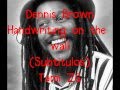 Dennis Brown-Handwriting On The Wall (letra subtitulada)