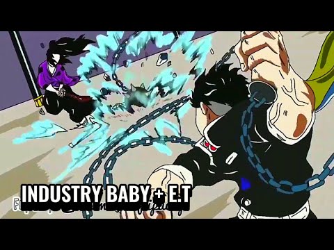 Kokushibo Vs Sanemi & Gyomei. [AMV Lil Nas X & Katy Perry] Industry Baby & E.T.