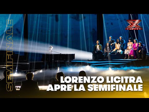 L’Opening della Semifinale di X Factor 2018 con Lorenzo Licitra