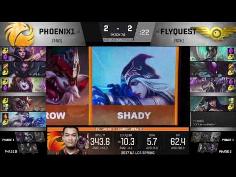 [NA LCS Spring 2017] FlyQuest vs Phoenix1 - 3rd Place Playoffs Game 5