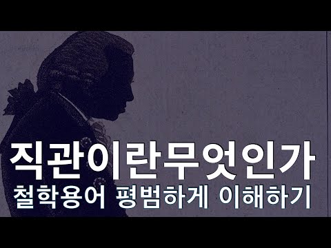 직관이란 무엇인가? 직관이 인간 머릿속에 하는 역할, 그리고 직관력은 어떻게 섬세해지는 것인지