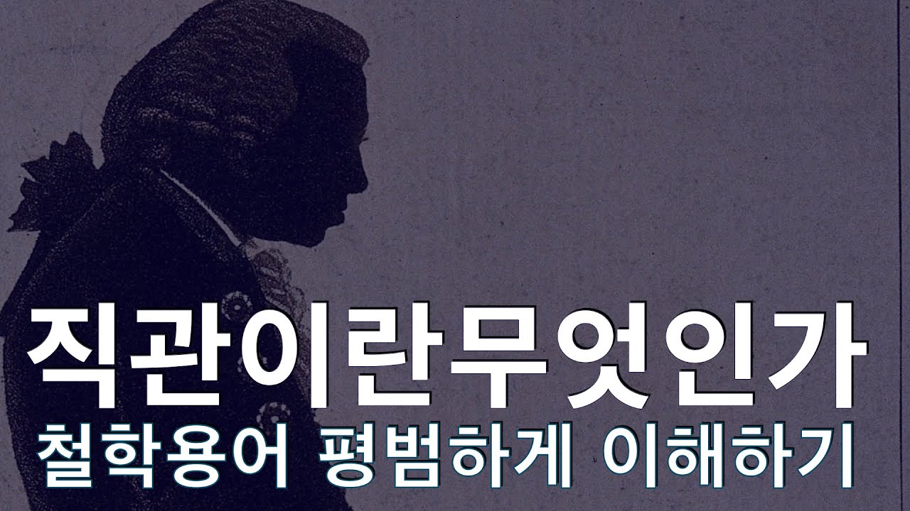 직관이란 무엇인가? 직관이 인간 머릿속에 하는 역할, 그리고 직관력은 어떻게 섬세해지는 것인지
