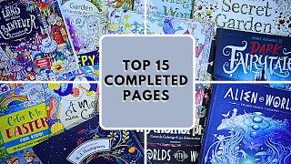 My Top 15 BEST Colouring Pages EVER!!  | All Time Favourites| ADULT COLOURING
