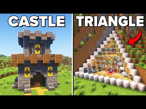 Minecraft: 3 Easy Starter Houses!