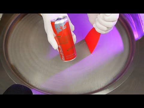 Red Bull Red Edition Rote Früchte in Ice Cream Rolls | (- 30°c) Du wirst das Ergebnis nicht glauben!