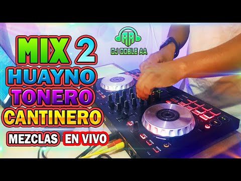 MIX HUAYNO CANTINERO, CARRETERO 2 DJ DOBLE AA 2024