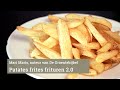 Patates frites: een nieuw frituurscenario