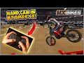 Using a Hand Cam in MX Bikes Supercross!