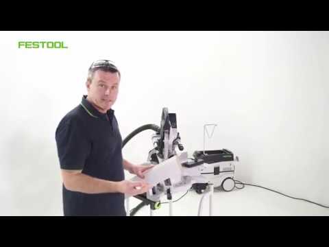 Festool TV. Выпуск 96 - KAPEX KS 120. Малка-угломер и специальное положение для торцевания