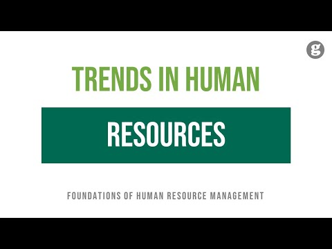 Trends in Human Resource Management