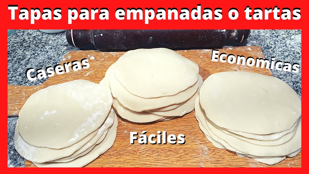 🟢 Masa para TAPAS de EMPANADAS  🥐 o TARTAS Casera y Fácil  👈👈
