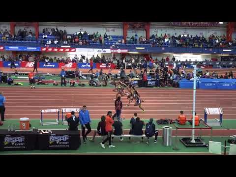 Lauren Freshman 60m prelims NB Indoor Nationals 3 11 18