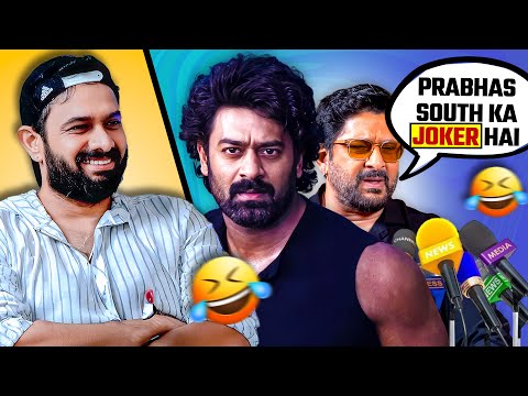 WTF! BIG FIGHT between Arshad Warsi and Prabhas after Raja Saab trailer  🤡 | Lol Patrol