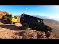 Jeep Stuck On 1,000 FT Cliff...Fault Line Trail