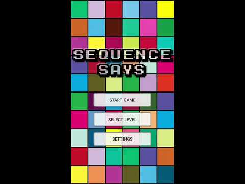 Sequence Says - Challenging Memory Boosting Game Video