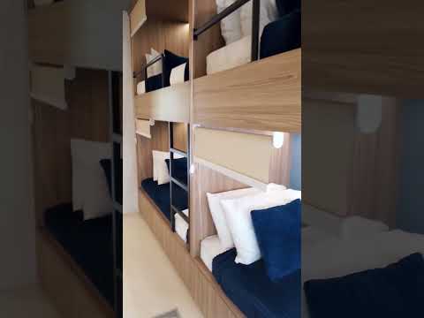 Dressed up studio unit. 4 bunk bed design.. #shorts #intalioflatsprimea #condo #condolivingph