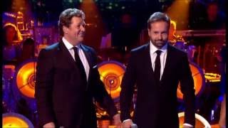Michael Ball and Alfie Boe singing Somewhere