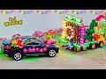 DIY Mini Wedding DJ Road Lights Shaadi Wala DJ Creative DJ With Loading Truck Decoration At Home