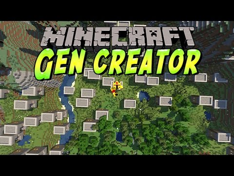 AznDarkproduction - [FR]-Mod presentation: Gen Creator-[Minecraft 1.7.10]
