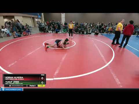 106-112 Lbs Round 2 - Yusuf Uribe, Best Trained Wrestling Vs Adrian Almeida, Waco Wrestling Academ