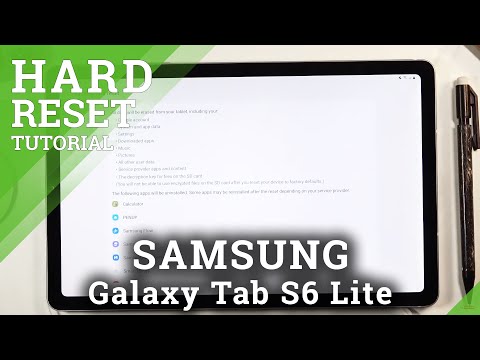 How to Perform Factory Reset in Samsung Galaxy Tab S6 Lite – Bring Back Default Configuration
