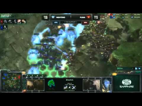 NightEnd vs Puma 1/2 DreamHack 2011