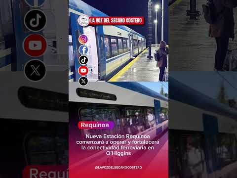 Nueva Estación Requínoa comenzará a operar y fortalecerá la conectividad ferroviaria en O’Higgins