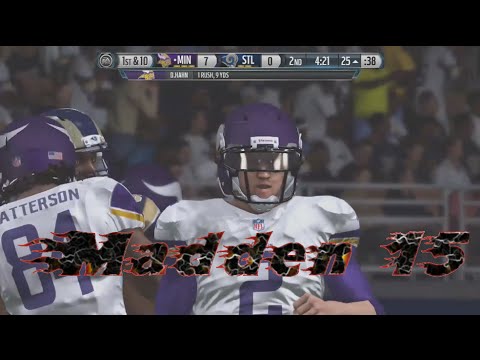 Madden 15- My Player #1- Road to a Undefeated season!
