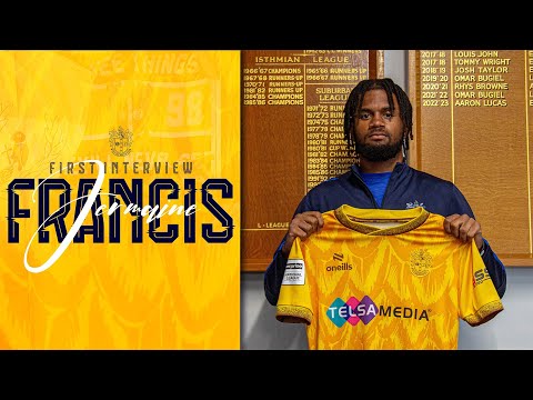 INTERVIEW Welcome to Sutton United  - Jermaine Francis 27/01/26