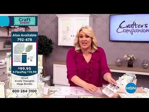 HSN | Paper Crafting Tools & Supplies 05.03.2022 - 12 PM