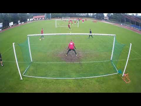 Zgrupowanie Olecko 2021 AP Talent Białystok Trening bramkarski