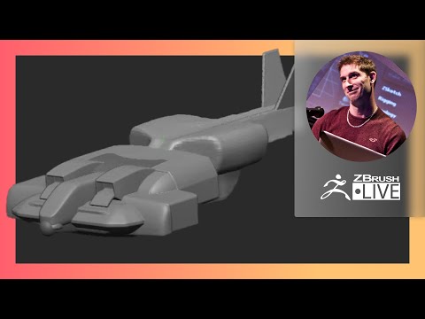 Hard Surface Sci-Fi Space Craft: Aliens Dropship Fan Art - Pixologic Paul Gaboury - ZBrush 2021.7