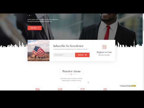 Politix - Political Campaign WordPress Theme political leader politics Website Builder