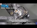 How To Replace Thermostat 2003 10 Dodge RAM