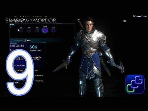 Middle Earth Shadow of War PC 2K Walkthrough - Part 9 - Minas Ithil: Aglar - Ithildin Door