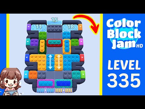 Color Block Jam Level 335 Solution Walkthrough